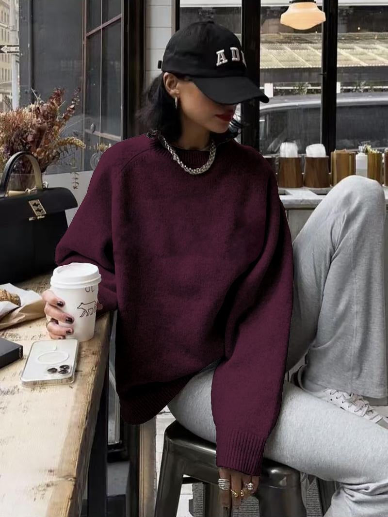 Two-piece Soraya women's knit lounge set, including a long-sleeve top and matching pants for cozy style.