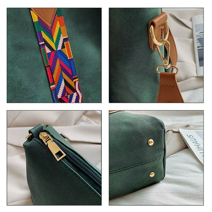 Versatile women's PU leather tote, ideal for everyday carry, work, travel, and as a stylish fashion accessory.