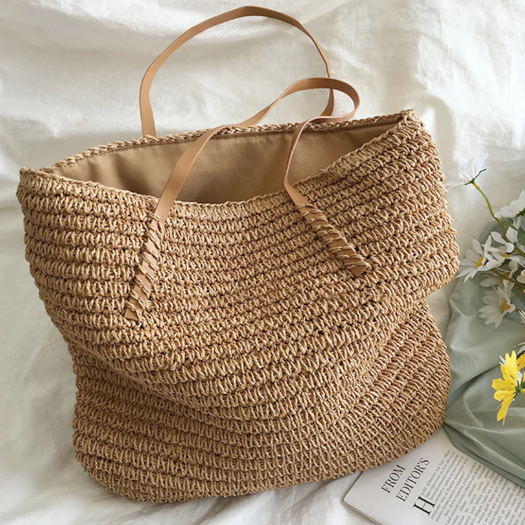 Women's TerraWoven spacious handbag. Durable shoulder bag, stylish fashion accessory with sturdy strap for everyday.