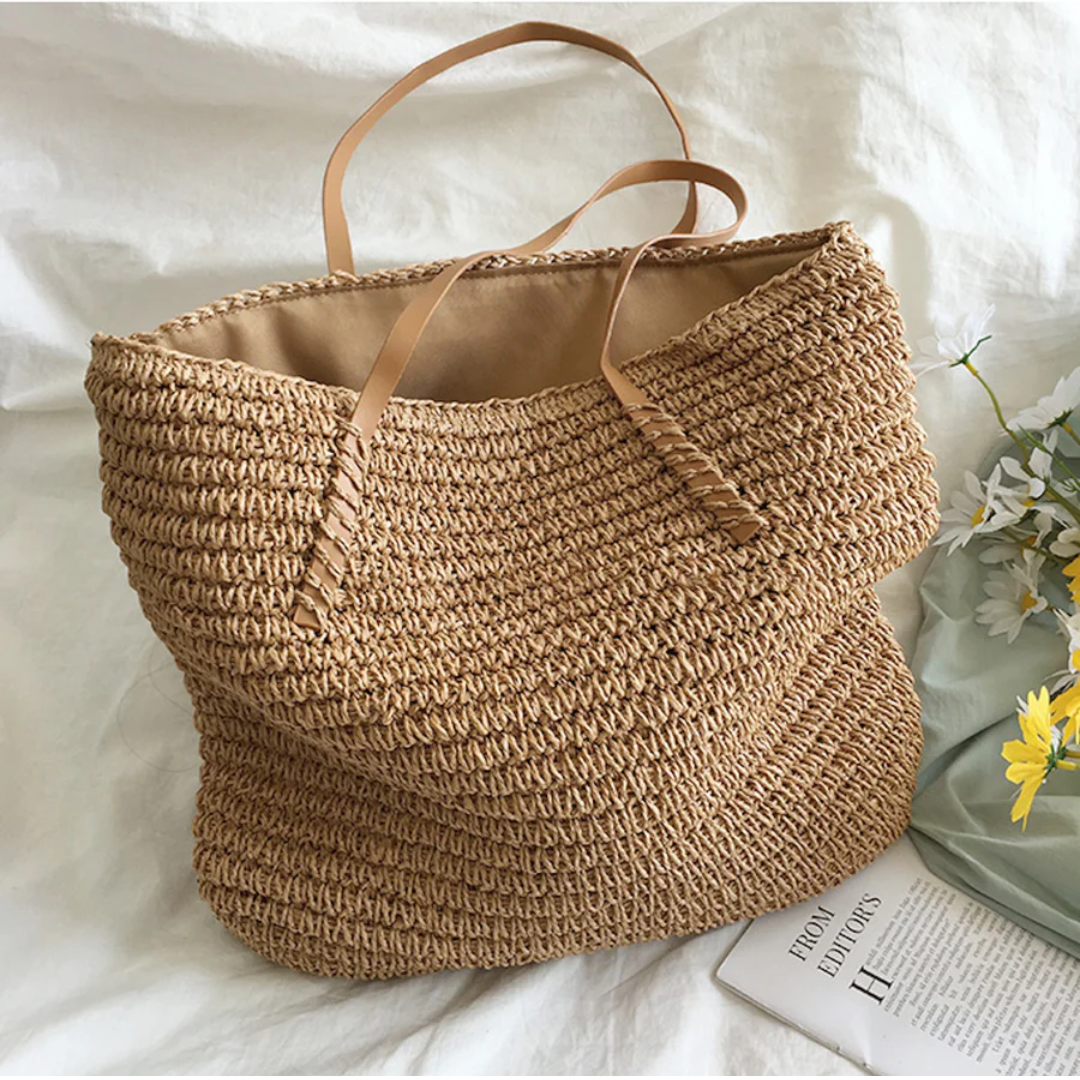 Elegant TerraWoven women's handbag, spacious and durable. Features a sturdy shoulder strap for comfortable carry.