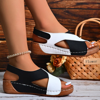 Comfortable Women's Stella Wedge Sandals, offering excellent arch support & stability.