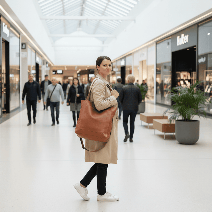 Organized women's crossbody bag, ideal for daily essentials & travel. Stylish, versatile shoulder purse for everyday carry.