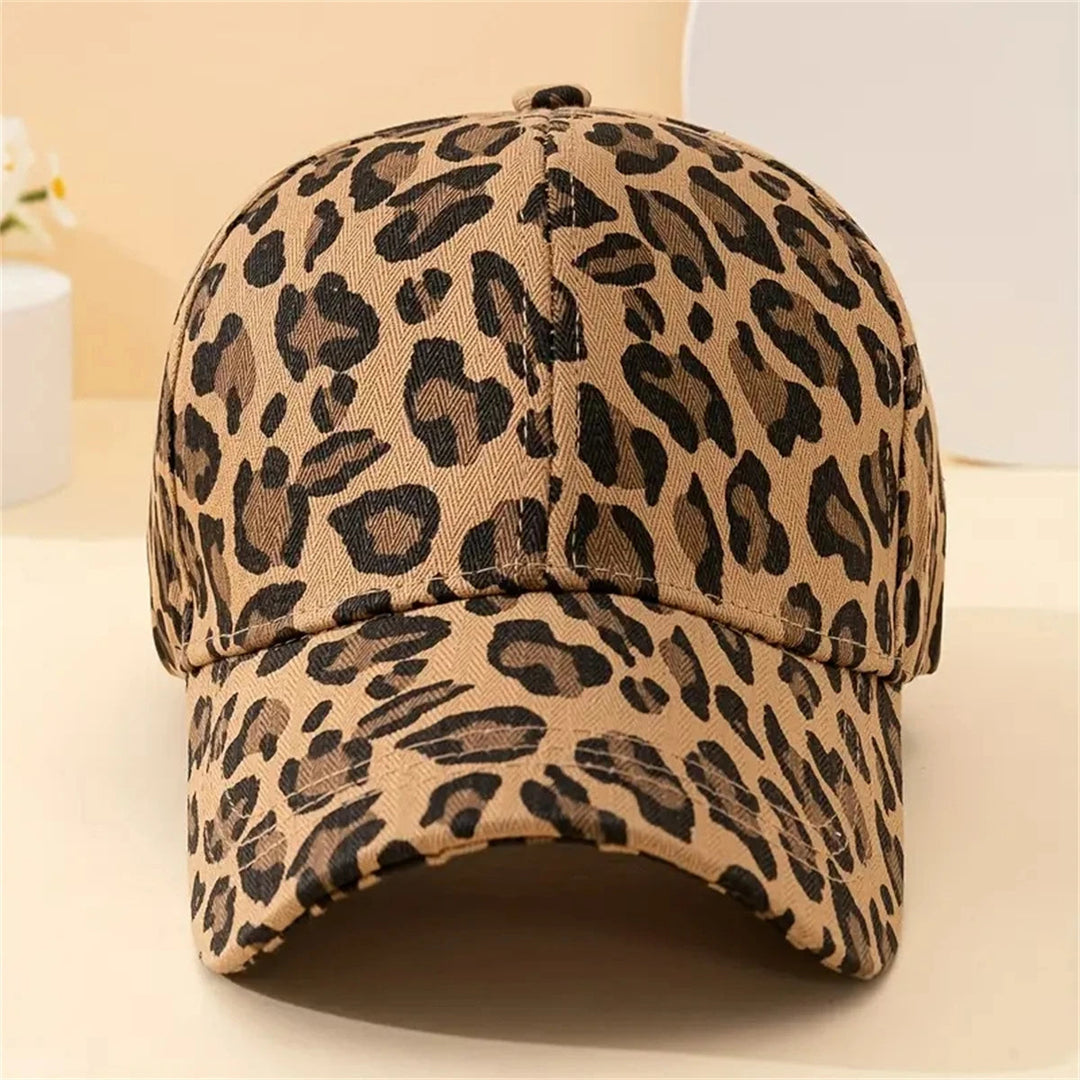 Trendy women's zebra print baseball cap. Adjustable strap offers a comfortable fit & sun protection.