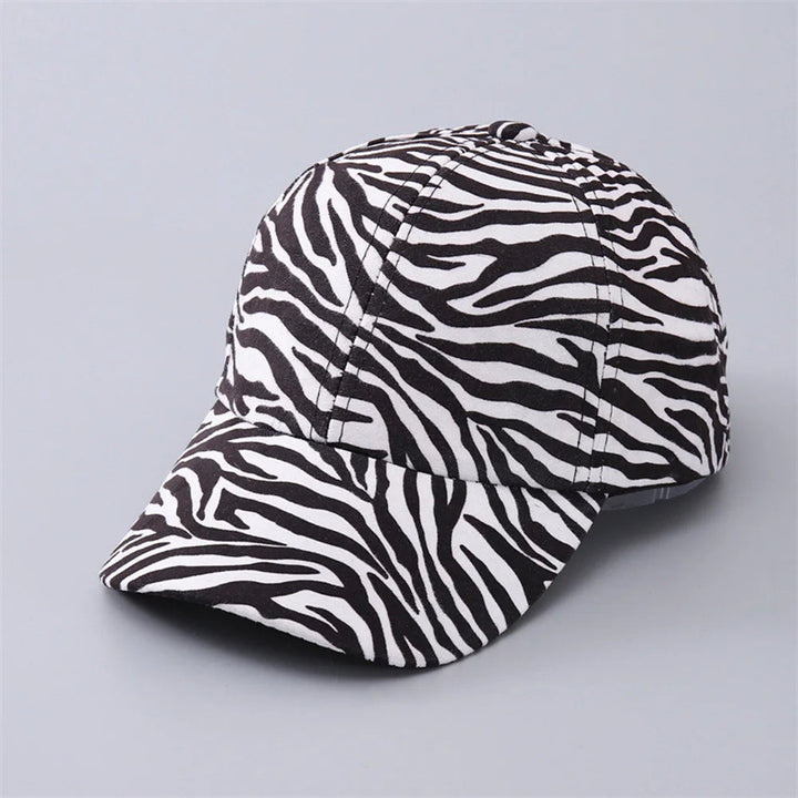Make a statement with this women's wild print baseball cap. Adjustable and chic fashion headwear.