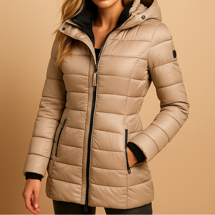 Comfortable women's casual coat. Lightweight & stylish everyday wear, perfect for autumn.