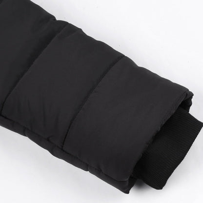 Cozy women's padded winter jacket, perfect for staying warm and chic in cold weather.