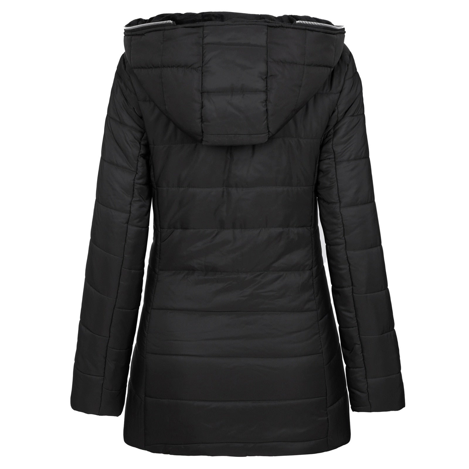 Elegant women's padded winter outerwear, a stylish and warm jacket for everyday wear.