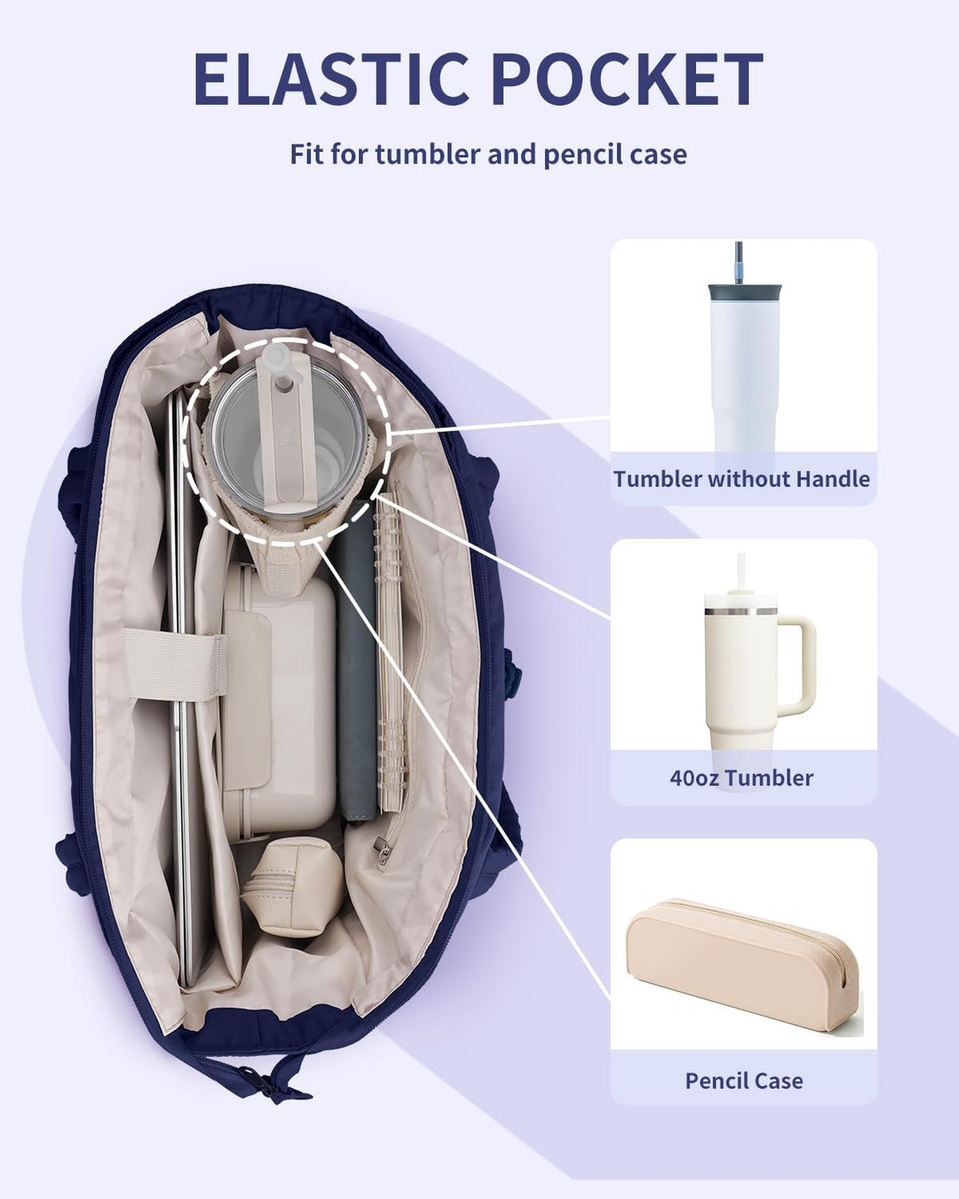 High-capacity women's quilted puffer bag for laptop, travel, and more.