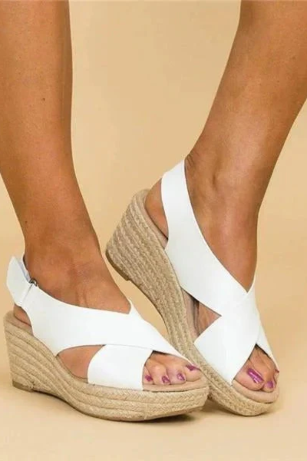 Versatile women's espadrille wedge sandals offering orthopedic comfort & stylish support for all-day wear.