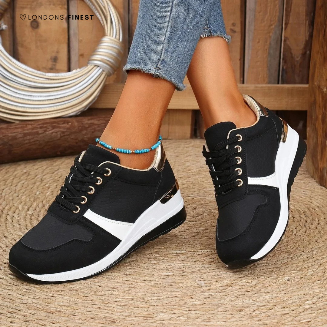 Premium women's orthopedic sneakers, designed for superior support & all-day comfort, perfect for active women.