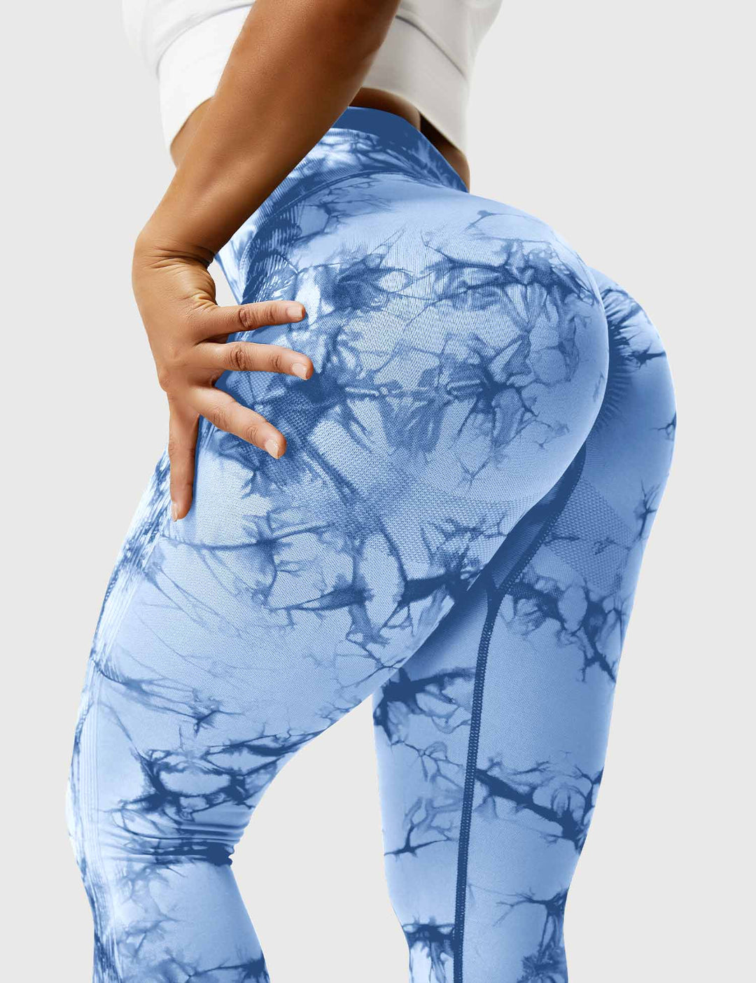Relaxed fit tie-dye leggings for women, ultimate comfort.