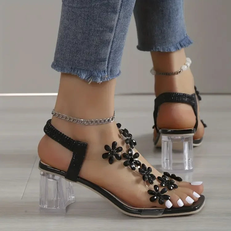 Mid-heel orthopedic pumps for women, offering breathable comfort & fashionable support.