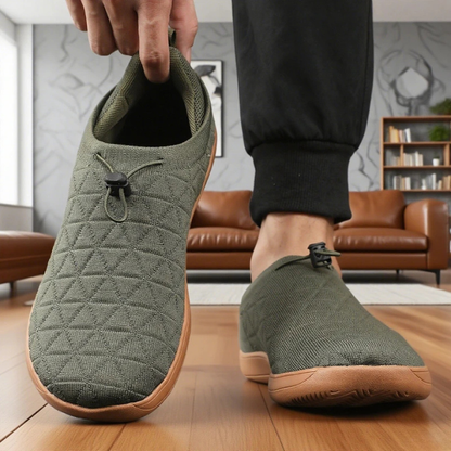 Women's versatile slip-on sneakers, featuring cozy mesh & cushioned comfort. Ideal for everyday wear.