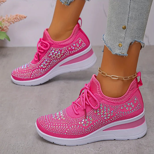 Women's ultra comfortable orthopedic sneakers, supportive for walking & activewear.