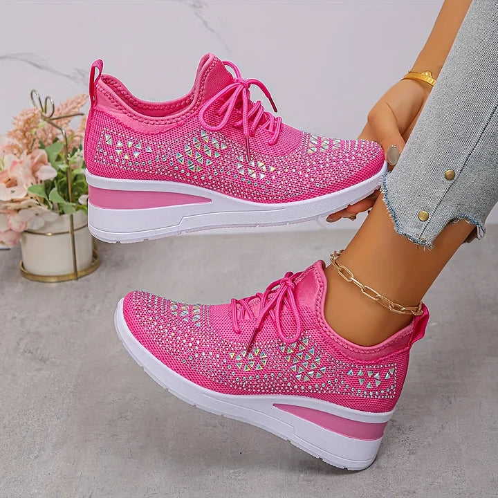 Sparkle women's orthopedic walking shoes, ultimate comfort & support for daily wear.