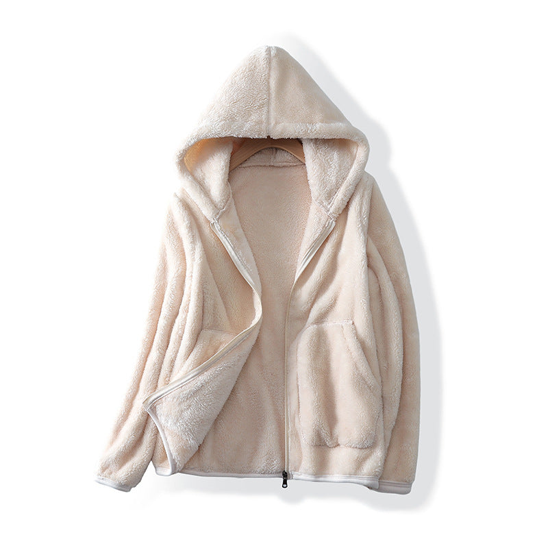 Plush women's cloud hoodie, ultra-soft fabric for luxurious comfort. Cozy loungewear, perfect for warmth.