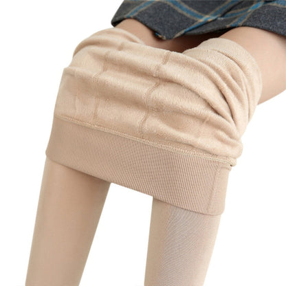 Stylish women's black winter leggings, perfect for everyday wear & cold weather comfort.