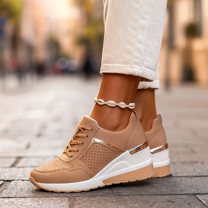 Orthopedic walking sneakers for women, Valden Rise comfort with athletic style.