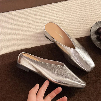 Easy to wear women's Vale Chic slip-on flats, combining style with supreme everyday comfort and versatility.