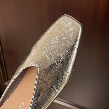 Vale Chic women's slip-on flats, comfortable low-cut design, perfect everyday casual and work footwear.