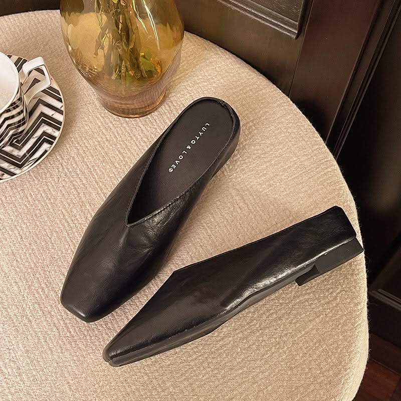 Comfortable women's Vale Chic slip-on flats, ideal for work or office, versatile everyday footwear.