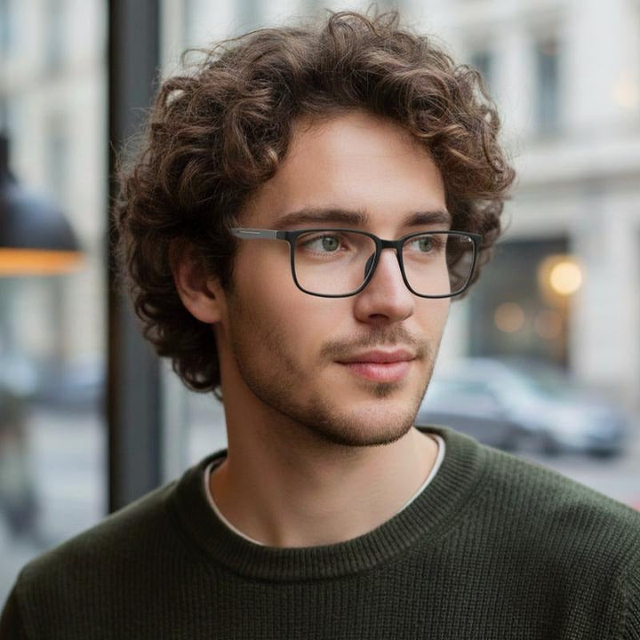 Modern Valmira women's square glasses. Versatile optical frames for work, daily wear, and style.