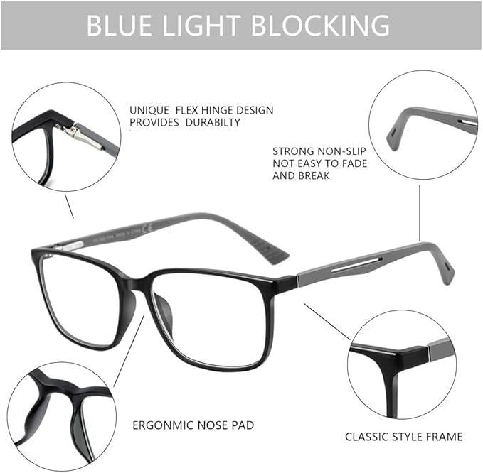 Elegant Valmira women's square optical glasses with sleek grey acetate frames, ideal for daily style.