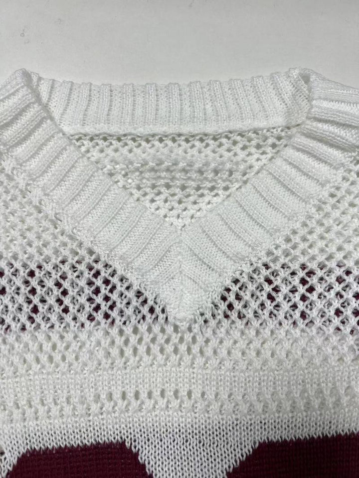 Verona Varsity women's sweater, relaxed oversized fit, long sleeve crewneck, for chic athletic casual.