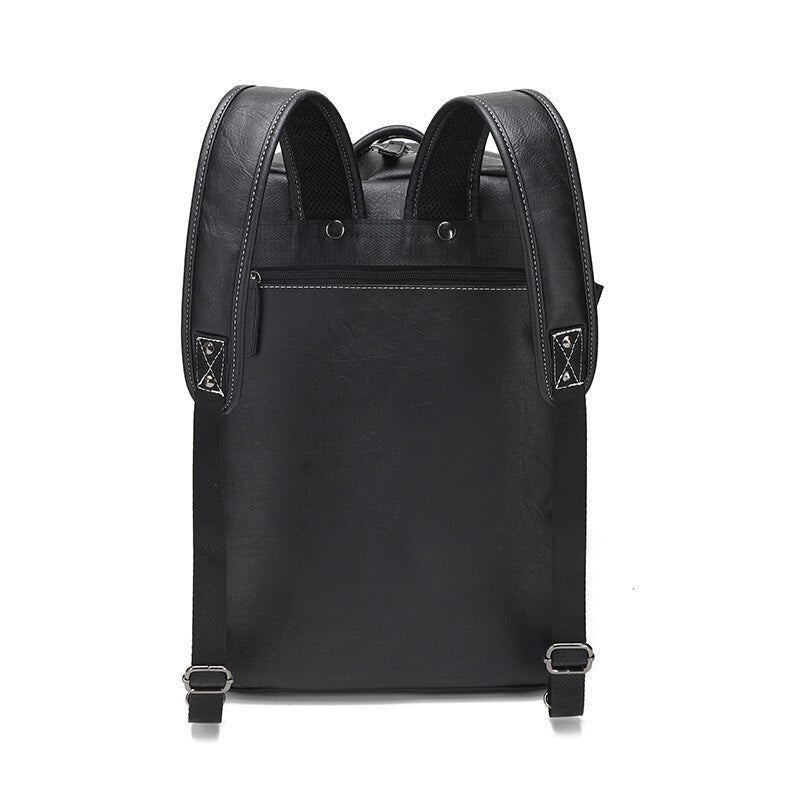 Elegant women's leather backpack, convertible 3-in-1 design. Premium quality versatile shoulder bag & tote for modern women.