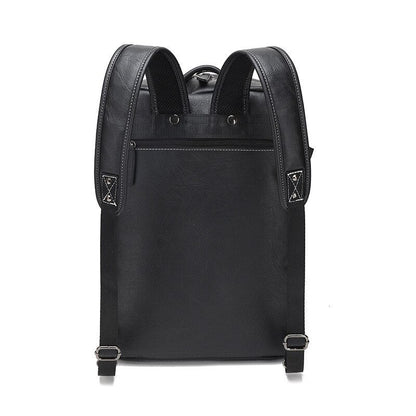 Elegant women's leather backpack, convertible 3-in-1 design. Premium quality versatile shoulder bag & tote for modern women.