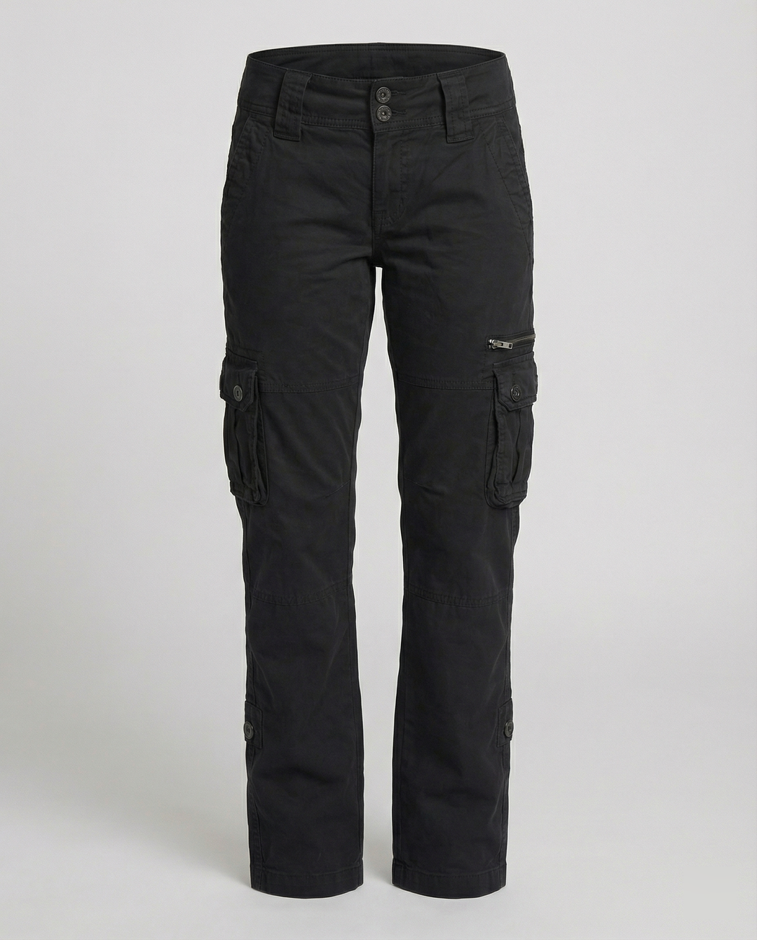 Stylish women's cargo pants, perfect for casual wear. Features a comfortable fit & practical multi-pockets.