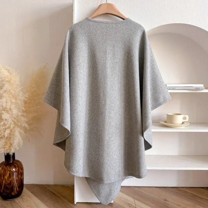 Fashionable women's versatile poncho. Elegant scarf coat & wrap for any season.