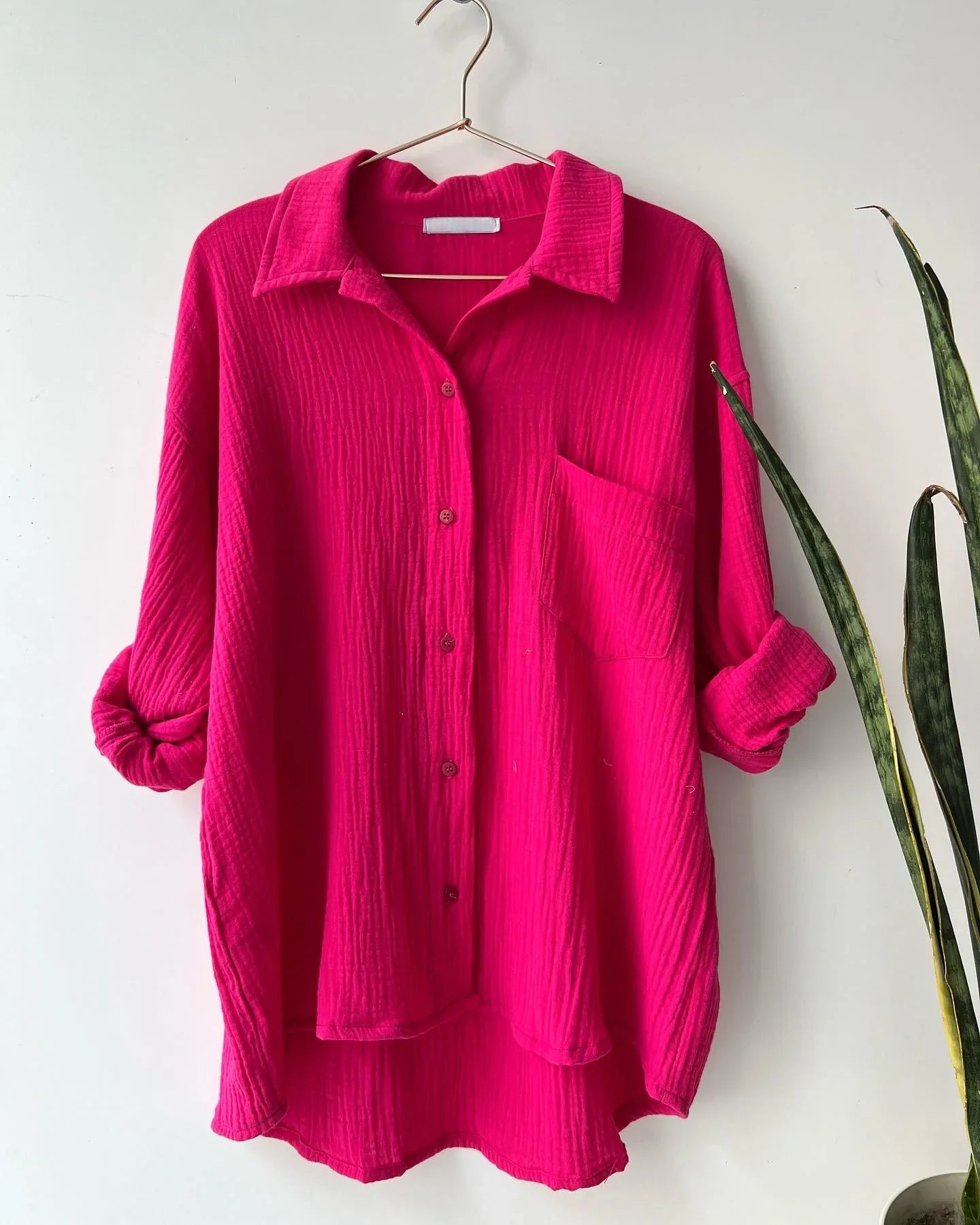 Women's fashion vibrant crinkle two piece, great for casual summer outings and beach wear.