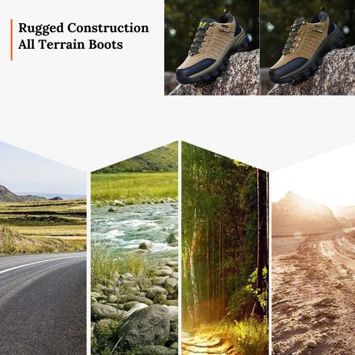 All-terrain women's hiking shoes, featuring a durable design and breathable comfort for trails