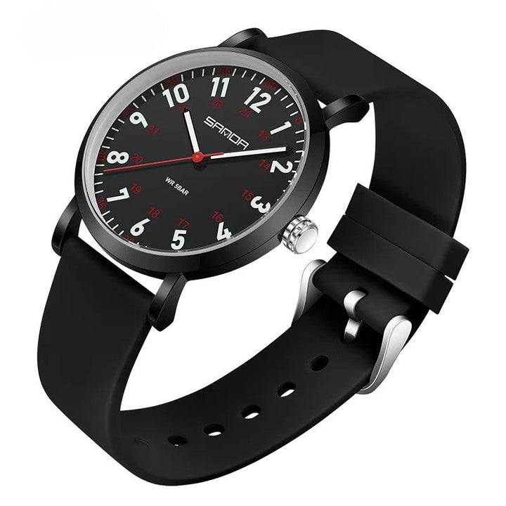 Durable waterproof women's watch for healthcare. Easy-read face, 24-hr display, perfect for clinical settings & daily use.