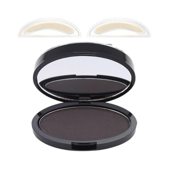 Women's waterproof eyebrow stamp kit for flawless, long-lasting brows. Easy beauty makeup solution.