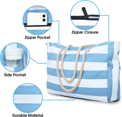 Women's waterproof tote for daily essentials, durable and roomy.