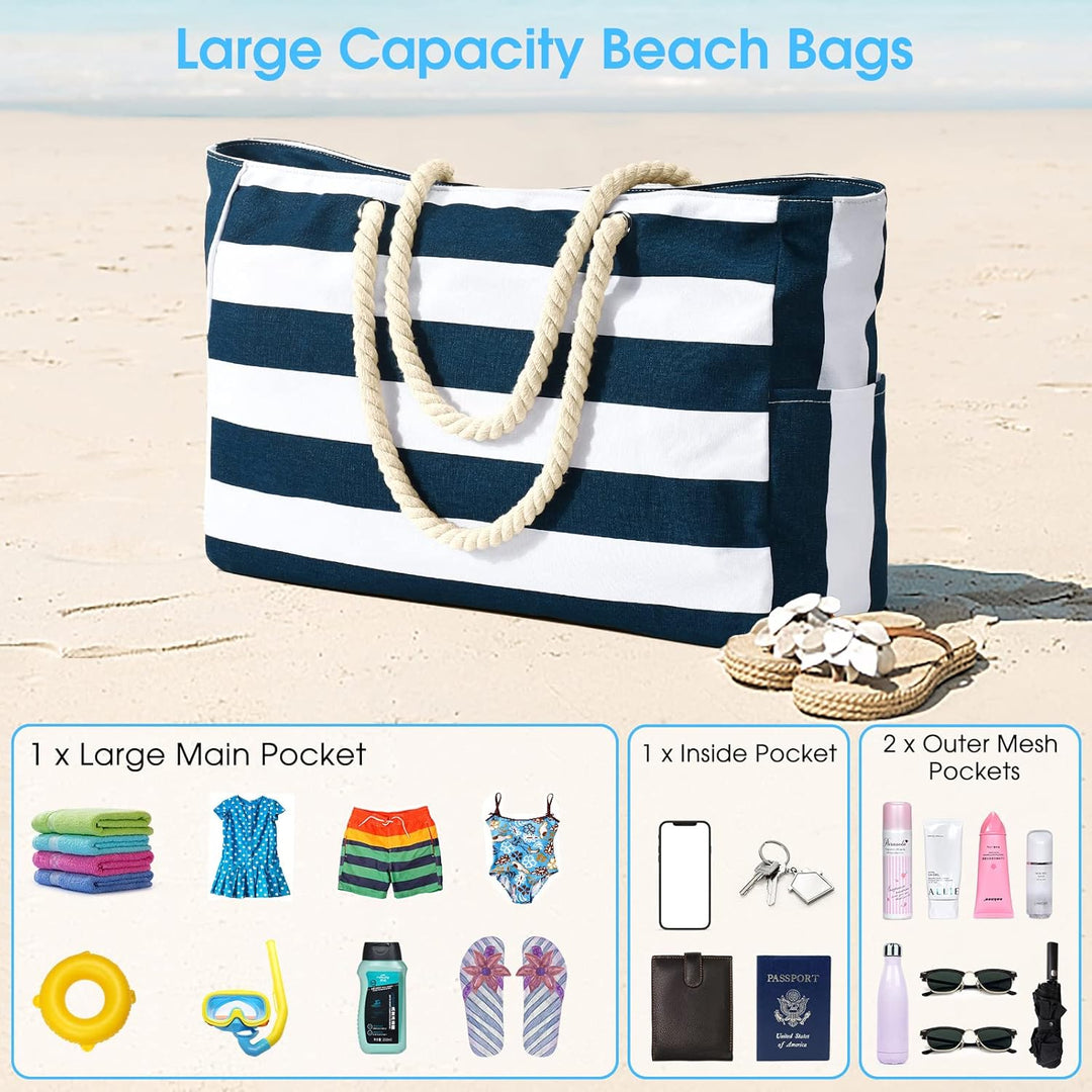 Women's waterproof zippered bag, perfect for securing valuables.