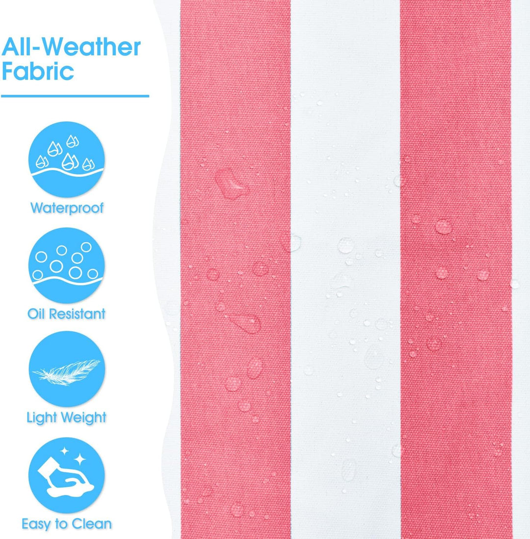Women's waterproof beach tote, easy to pack for sunny days.