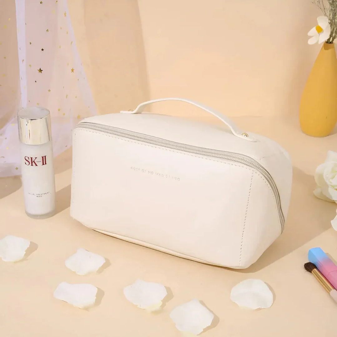 Organize beauty essentials with this women's waterproof makeup organizer travel bag.