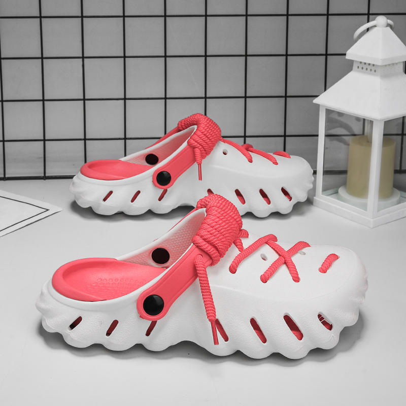 Stylish everyday clogs for women, Wayfarer laced design offers great comfort.
