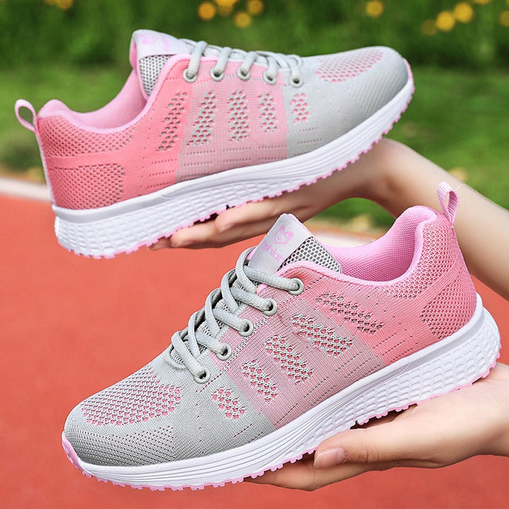 Non-slip orthopedic women's walking shoes, excellent grip for varied terrains & supportive wear.