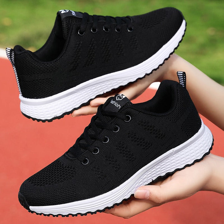 Casual women's walking shoes, non-slip sole, ideal for daily activities & foot pain relief.