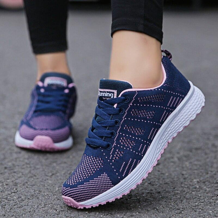 Breathable women's orthopedic walking shoes, comfort & foot pain relief for active everyday use.