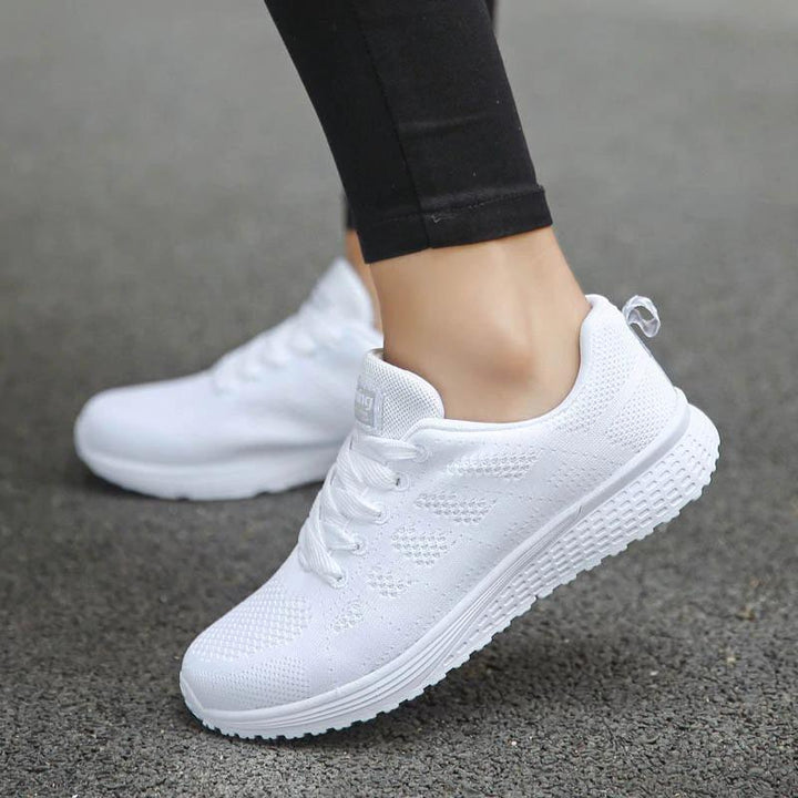 Women's walking shoes with arch support, orthopedic for pain relief, casual style & comfort.