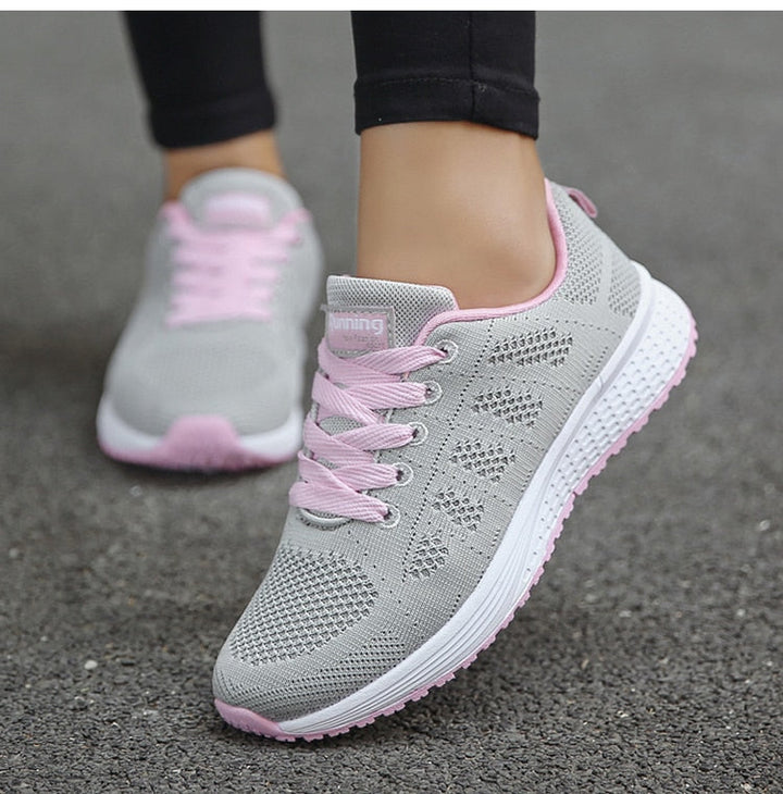 Supportive women's orthopedic walking shoes, non-slip sole for maximum comfort & stability.
