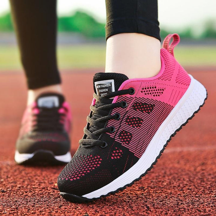 Orthopedic women's walking shoes, designed for all-day comfort, foot support, & pain relief.