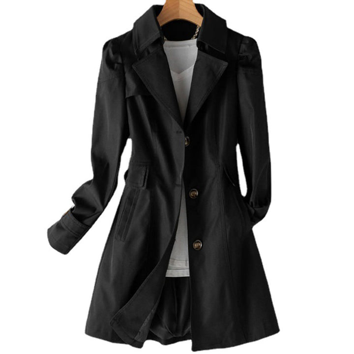 Women's windbreaker jacket, rain resistant with adjustable hood, perfect lightweight outerwear for everyday style.