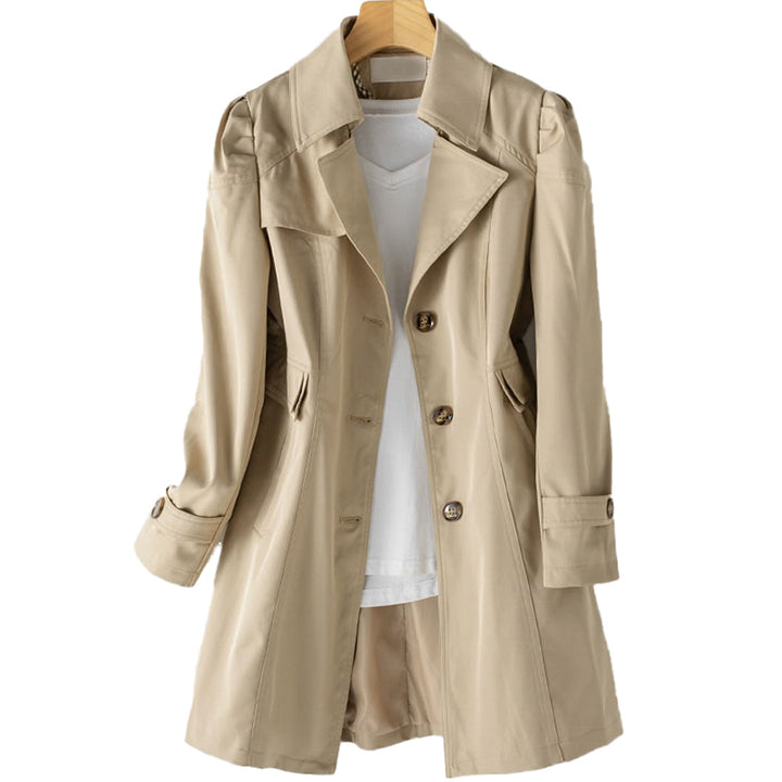 Comfortable women's wind & rain resistant lightweight coat, ideal for outdoor activities and weather protection.