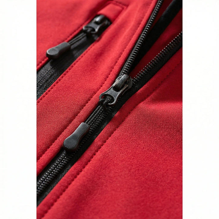 Lightweight women's windproof hooded jacket with full-zip, ideal for spring & fall outerwear. Great for casual comfort.